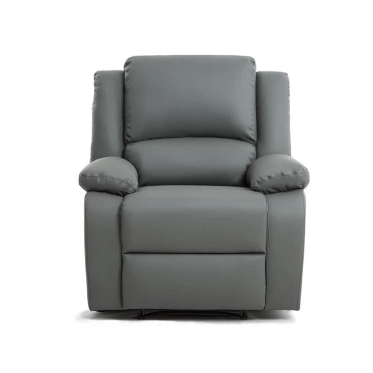 Ghế sofa đơn có ghế tựa bọc da-max-g