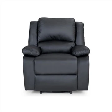 Ghế sofa đơn có ghế tựa bọc da-max-b