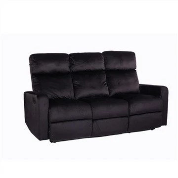 Sofa vải nhung có thể ngả lưng