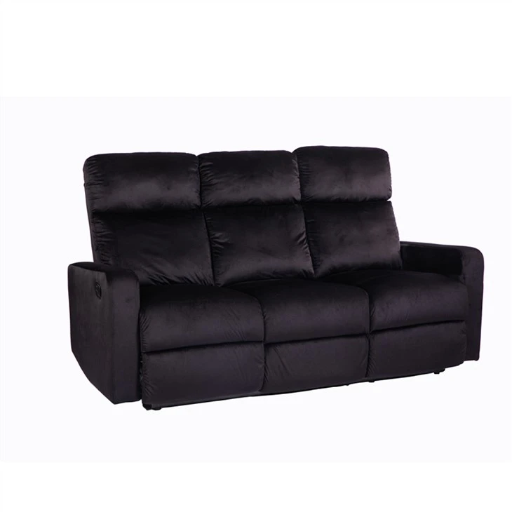 Sofa vải nhung có thể ngả lưng