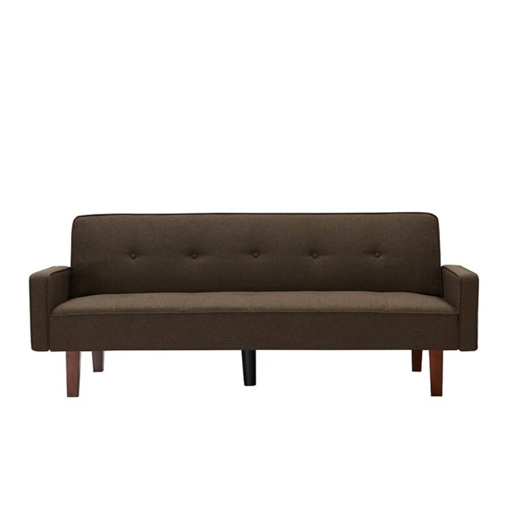 Giường sofa Futon bọc vải lanh