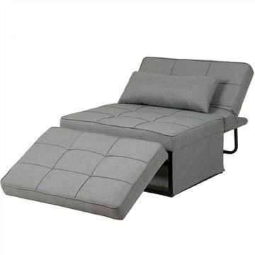 Giường sofa Futon bọc vải lanh của Partner