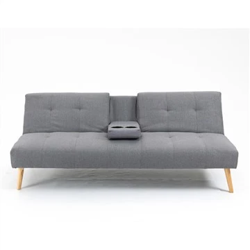 Giường sofa nệm gấp có thể chuyển đổi bọc vải lanh