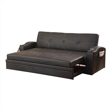 Giường sofa có thể gập lại bằng da PU